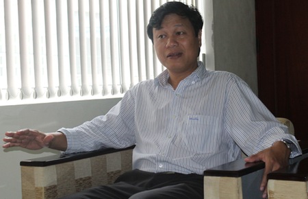 Phó chủ tịch Hội Doanh nhân trẻ Việt Nam, Chủ tịch Hội Doanh nhân trẻ Đà Nẵng Lê Văn Hiểu.