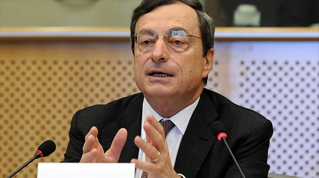 Chủ tịch Ngân hàng Trung ương châu Âu (ECB) Mario Draghi 