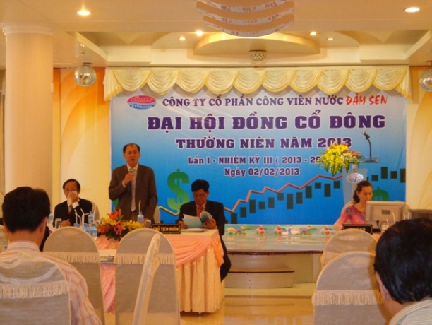 Tường thuật Đại hội: DSN sẽ tăng vốn để đầu tư resort và mua lại taxi Khải Hoàn Môn