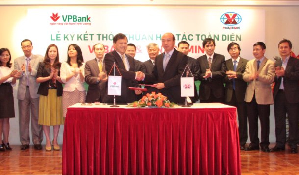 VPBank và Vinacomin ký thỏa thuận hợp tác toàn diện