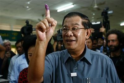 Campuchia công bố kết quả bầu cử chính thức