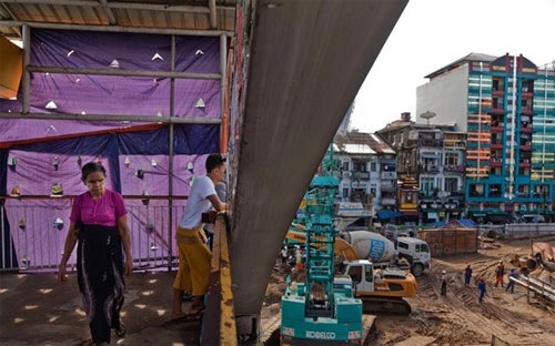 Ngất ngưởng giá thuê văn phòng tại Myanmar