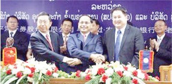 Công ty chứng khoán thứ 3 tại Lào chính thức mở cửa