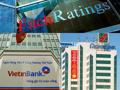 Fitch nâng triển vọng tín nhiệm Agribank và Vietinbank lên “tích cực”