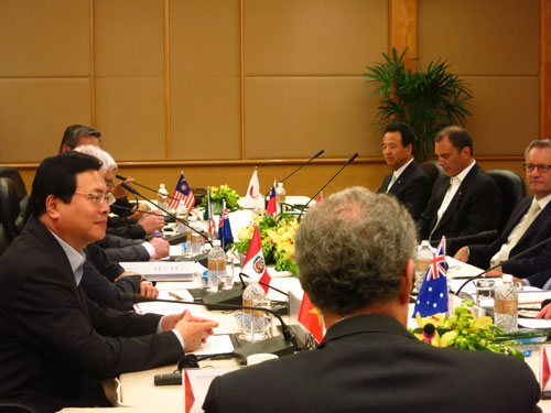 Khai mạc đàm phán Hiệp định TPP tại Việt Nam