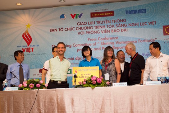 HSG tổ chức Tỏa sáng nghị lực Việt với Nick Vujicic