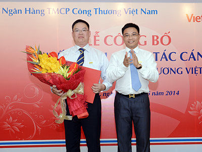 VietinBank bổ nhiệm Phó TGĐ Trần Minh Bình