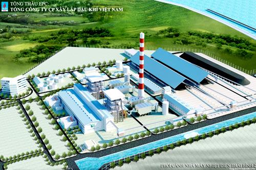 PVX: Chính phủ bảo lãnh vay cho dự án Nhiệt điện Dầu khí Thái Bình 2