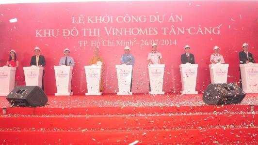 VIC khởi công dự án Vinhomes Tân Cảng với tổng vốn đầu tư 30,000 tỷ