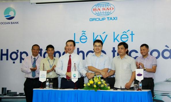 OceanBank ký kết hợp tác toàn diện với Taxi Ba Sao
