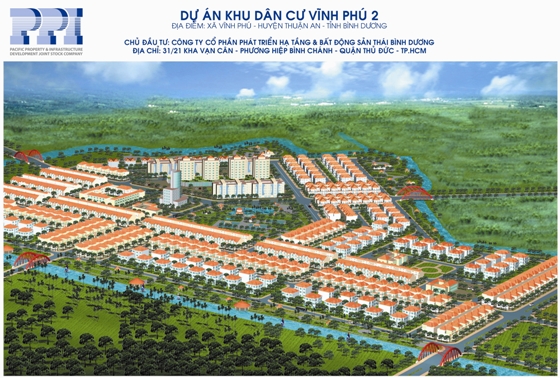 PPI được điều chỉnh dự án khu dân cư Vĩnh Phú 2