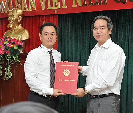 Ông Nguyễn Ngọc Cảnh làm Vụ trưởng Vụ Quản lý Ngoại hối