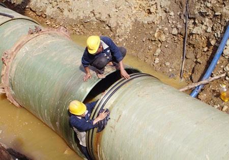 Vinaconex vẫn được triển khai dự án đường ống dẫn nước sông Đà số 2