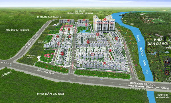 HQC: Nhận chuyển nhượng dự án Khu dân cư Đông Thủ Thiêm trị giá 28.4 tỷ đồng