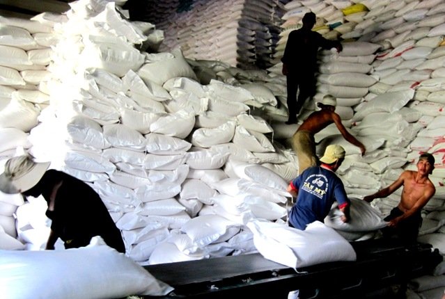 Xuất khẩu mạnh đẩy giá gạo tăng lên