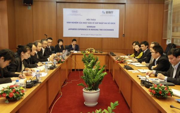 Việt Nam học hỏi kinh nghiệm sáp nhập các Sở giao dịch của Nhật Bản