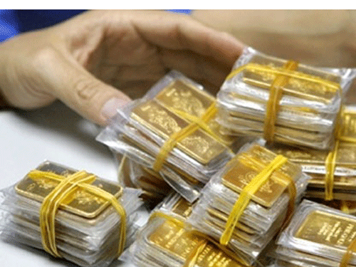 Giá vàng đồng loạt giảm mạnh, xuống sát 35 triệu đồng/lượng