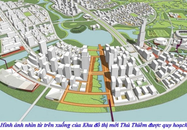 Gần 12.200 tỷ đồng xây đường trong khu đô thị mới Thủ Thiêm