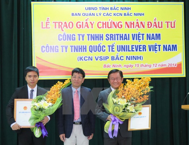 Bắc Ninh cấp phép hai dự án đầu tư có tổng vốn 70 triệu USD