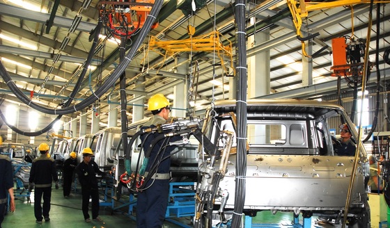 Hà Nội: Chỉ số sản xuất công nghiệp tăng gần 6% trong tháng 3