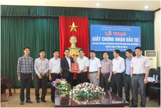 FLC tiếp tục đầu tư trên 2,300 tỷ đồng vào KCN Hoàng Long tỉnh Thanh Hóa