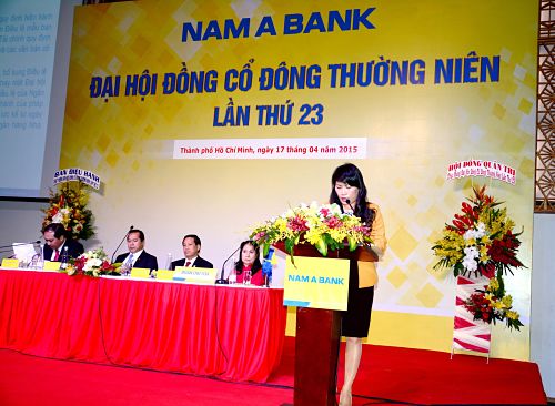 Ngân hàng Nam Á xếp thứ hai về chi trả cổ tức tại khu vực TPHCM