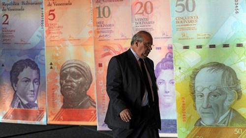 Tiền tệ Venezuela sụt giá 