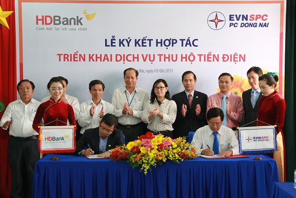 HDBank triển khai thu hộ tiền điện tại Đồng Nai