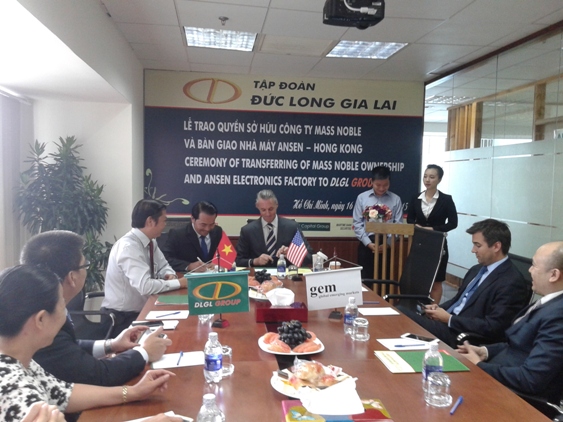 Chủ tịch DLG: Sau Ansen, sẽ đầu tư thêm 3 nhà máy linh kiện điện tử tại Việt Nam