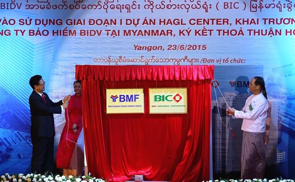 BIC khai trương Văn phòng Đại diện tại Myanmar