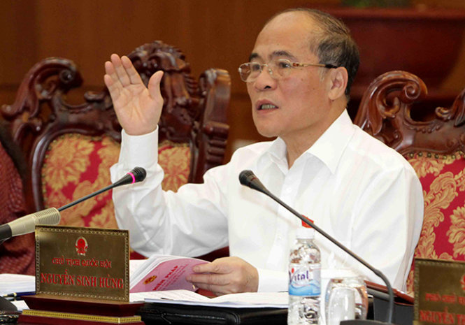 Chủ tịch Quốc hội Nguyễn Sinh Hùng: “Một kỳ họp hợp lòng dân”