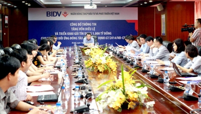 BIDV tăng vốn điều lệ sau sáp nhập lên hơn 31,4 nghìn tỷ đồng