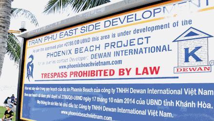 Thu hồi dự án tỷ đô của Dewan tại Nha Trang