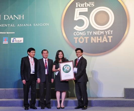 DPM lần thứ 3 liên tiếp thuộc “Top 50 công ty niêm yết tốt nhất Việt Nam”
