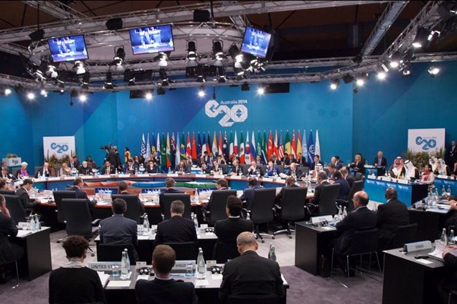 Quan chức G20 bàn về những rủi ro suy giảm của kinh tế toàn cầu