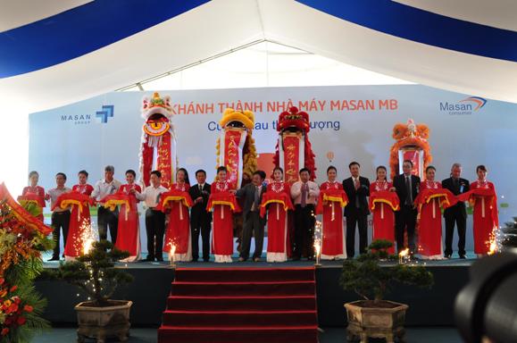 Masan khánh thành nhà máy 1,200 tỷ đồng tại Nghệ An