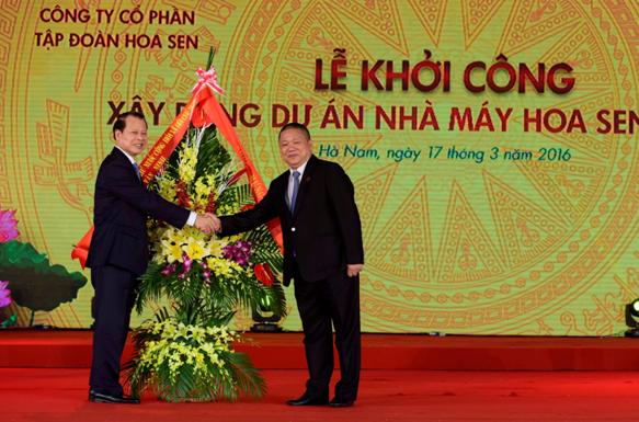 Hoa Sen Group khởi công nhà máy quy mô 3,000 tỷ tại Hà Nam