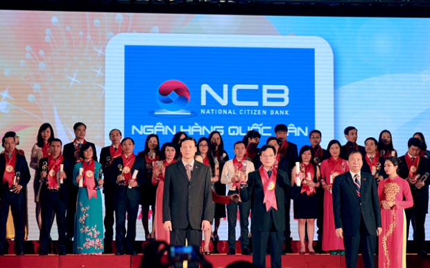 Ngân hàng NCB nhận giải thưởng Thương hiệu mạnh Việt Nam