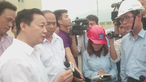 Bộ trưởng TN&MT: Pháp luật Việt Nam không chấp nhận việc đặt ống ngầm xả thải