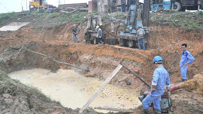 Đường ống nước sông Đà: xem xét hủy thầu với nhà thầu Trung Quốc?