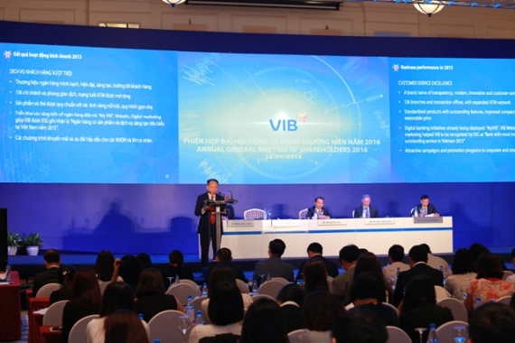 ĐHĐCĐ VIB: Dự kiến niêm yết trên sàn chứng khoán 2018