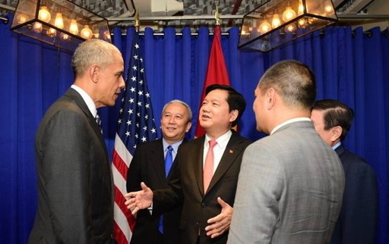 Tổng thống Obama gặp gỡ doanh nghiệp Việt Nam