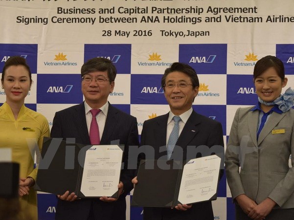 ANA Holdings ký kết mua gần 8,8% cổ phần của Vietnam Airlines