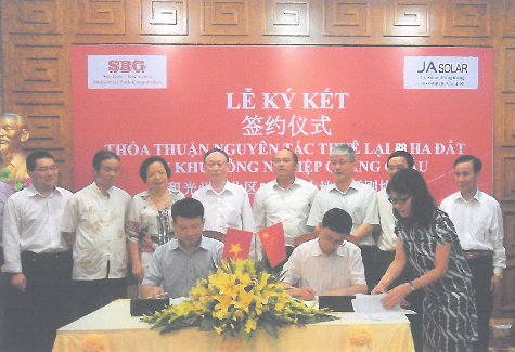 KBC: Thu 1,000 tỷ từ hợp đồng cho thuê đất KCN Quang Châu với Tập đoàn Ja Solar