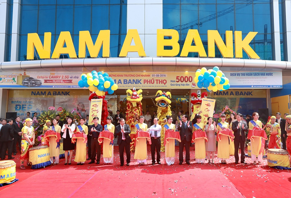 Ngân hàng Nam Á khai trương Chi nhánh NamABank Phú Thọ