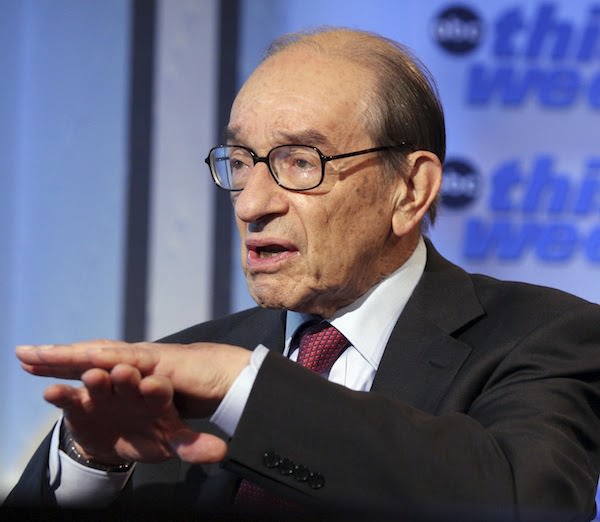 Greenspan dự báo lãi suất Mỹ có thể tăng cao một cách nhanh chóng
