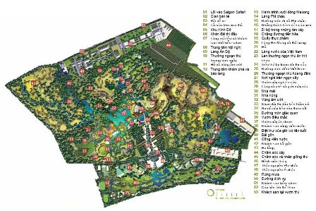 Lập điều chỉnh quy hoạch tỷ lệ 1/2000 Công viên Sài Gòn Safari