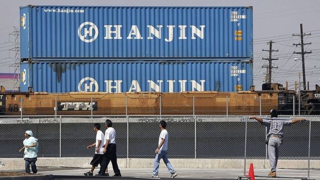 Đại gia vận tải biển Hanjin Shipping đã được cấp "phao cứu sinh"