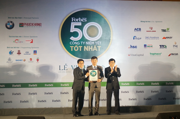DPM nhận giải “Top 50 công ty niêm yết tốt nhất Việt Nam”