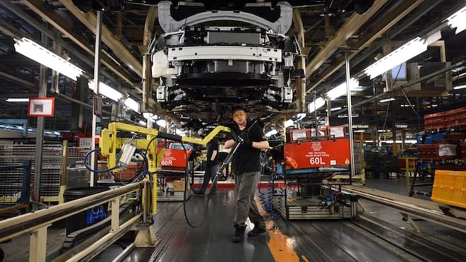 Ngành sản xuất ôtô nước Anh gặp khó trước nguy cơ “Brexit cứng”